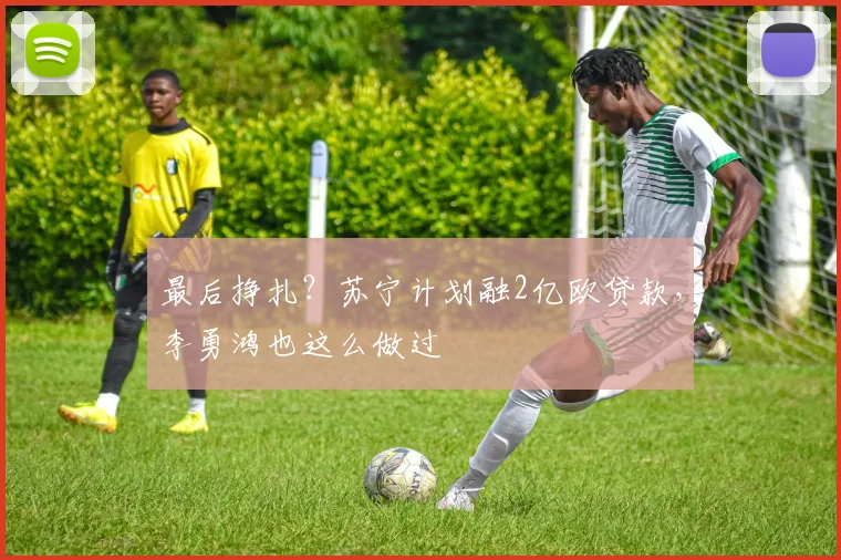 最后挣扎？苏宁计划融2亿欧贷款，李勇鸿也这么做过